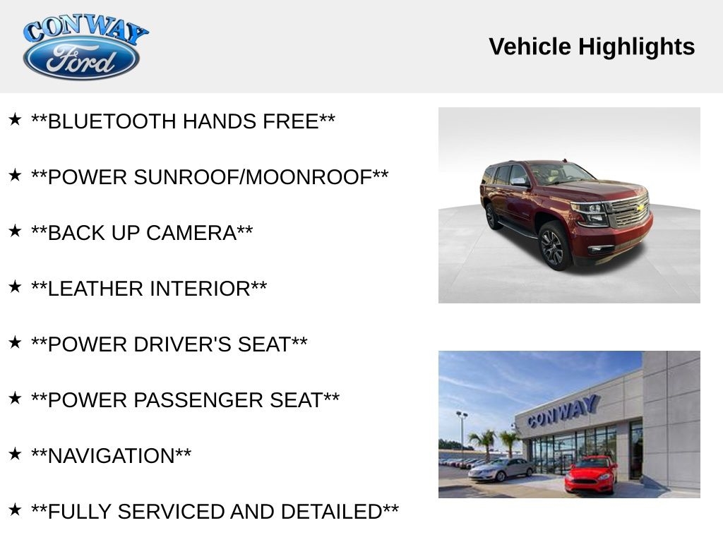 Chevrolet Tahoe Premier 2WD 2019