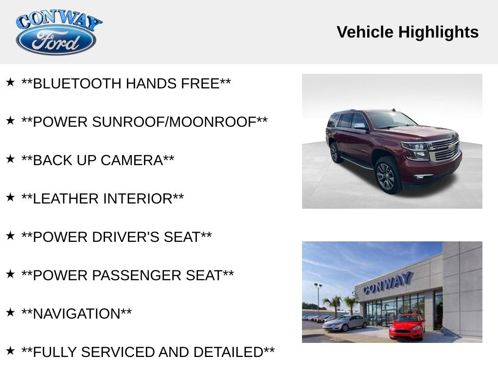 Chevrolet Tahoe Premier 2WD 2019