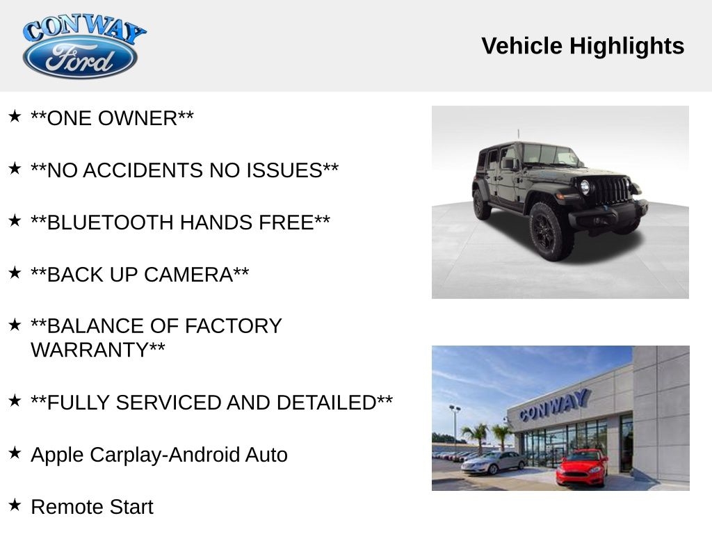 Jeep Wrangler 4xe Unlimited High Altitude 2023