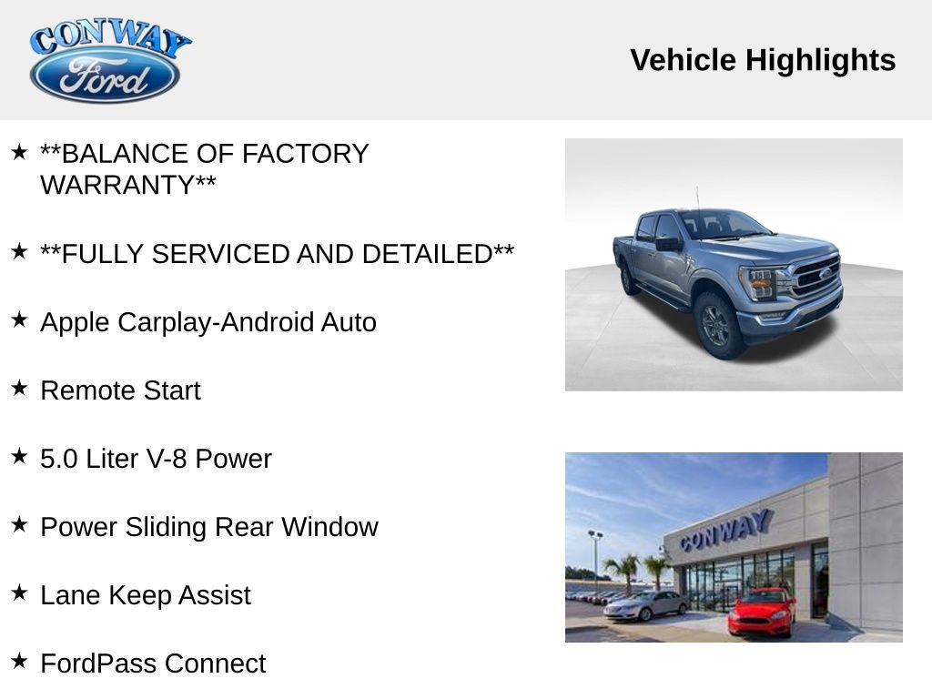 Ford F-150 Lariat SuperCrew 5.5-ft. Bed 4WD 2023