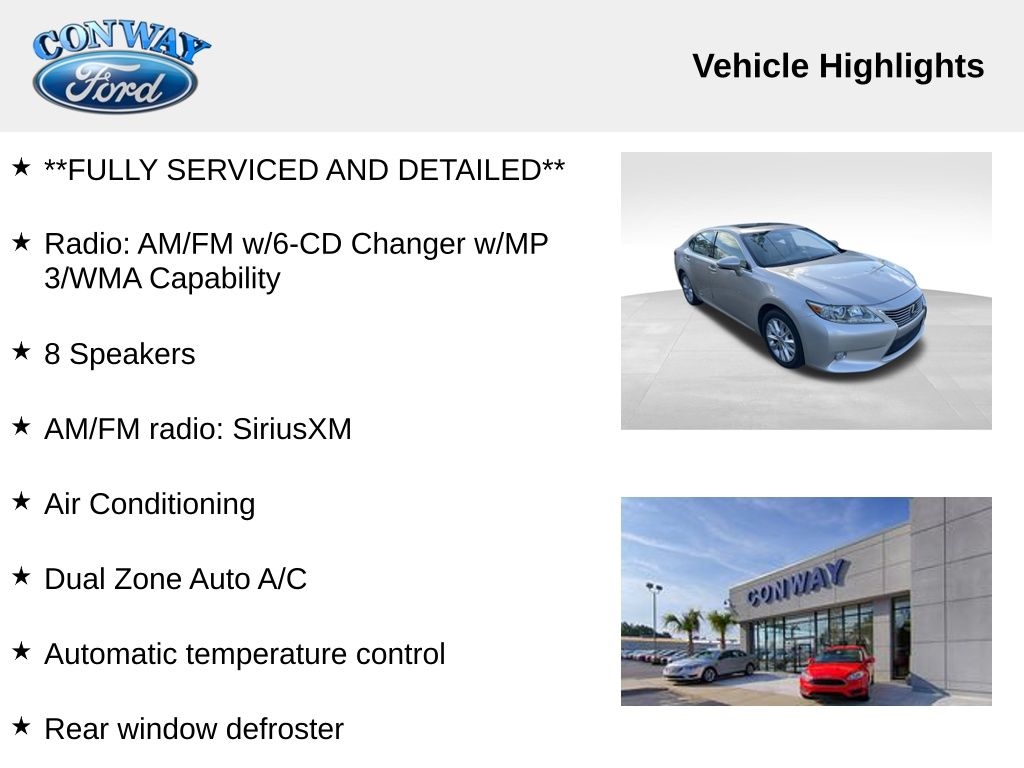 Lexus ES 300h Sedan 2014