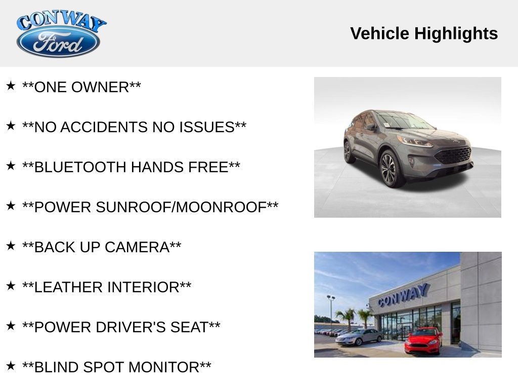 Ford Escape SEL 2.0L AWD 2022