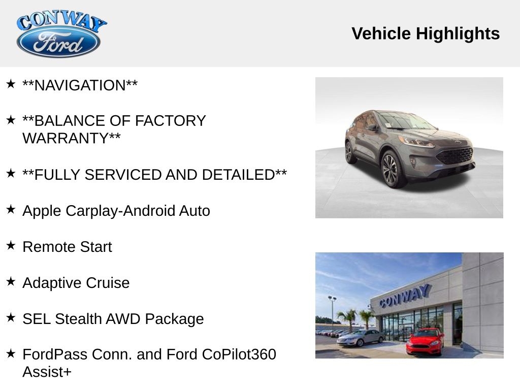 Ford Escape SEL 2.0L AWD 2022