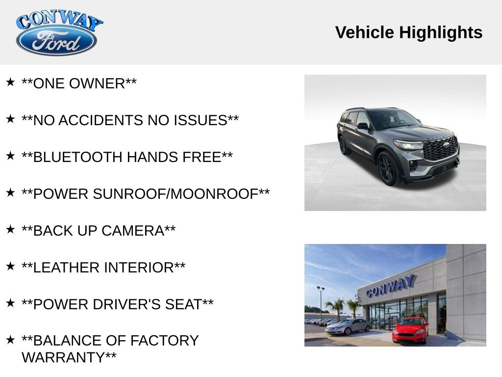 Ford Explorer ST AWD 2025