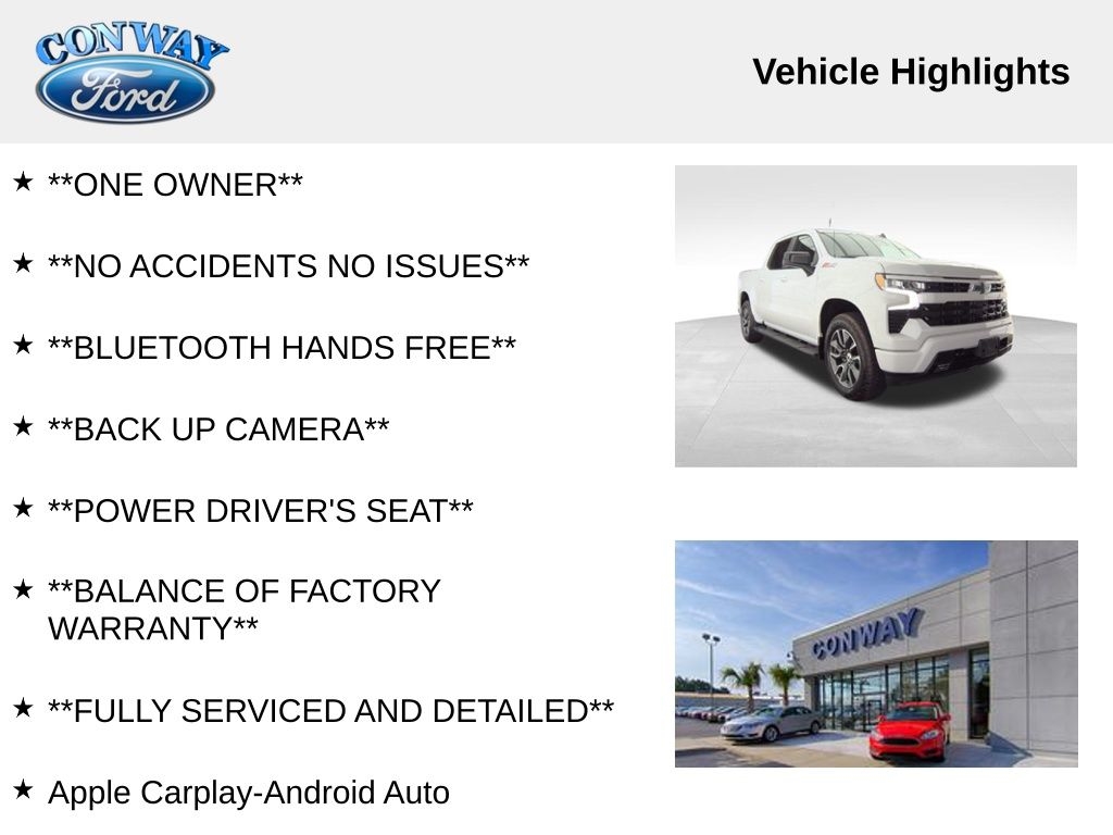 Chevrolet Silverado 1500 RST Crew Cab 4WD 2023