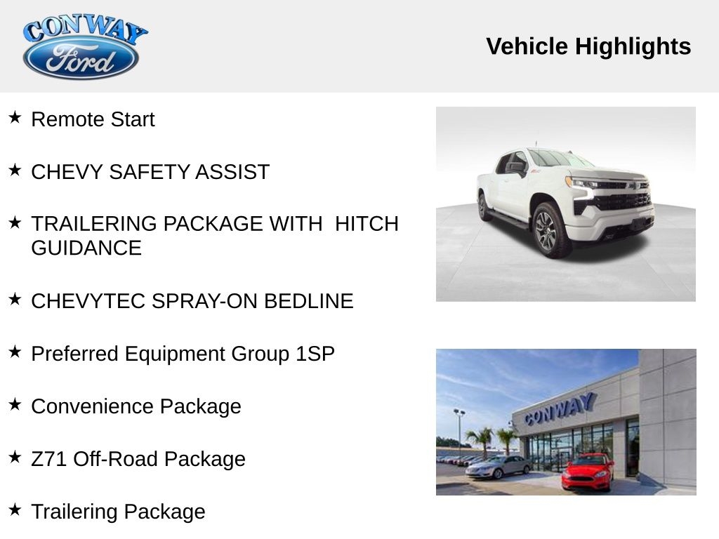 Chevrolet Silverado 1500 RST Crew Cab 4WD 2023