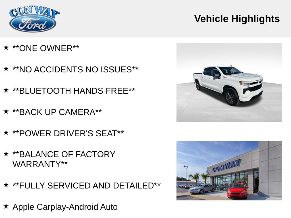 Chevrolet Silverado 1500 RST Crew Cab 4WD 2023