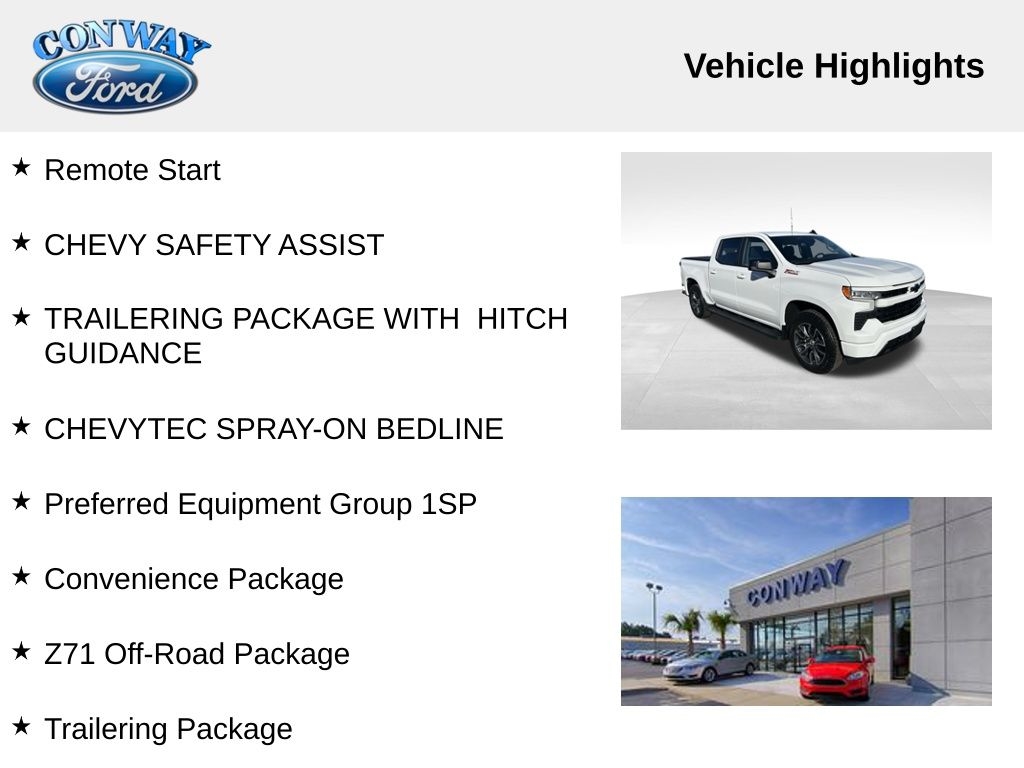 Chevrolet Silverado 1500 RST Crew Cab 4WD 2023