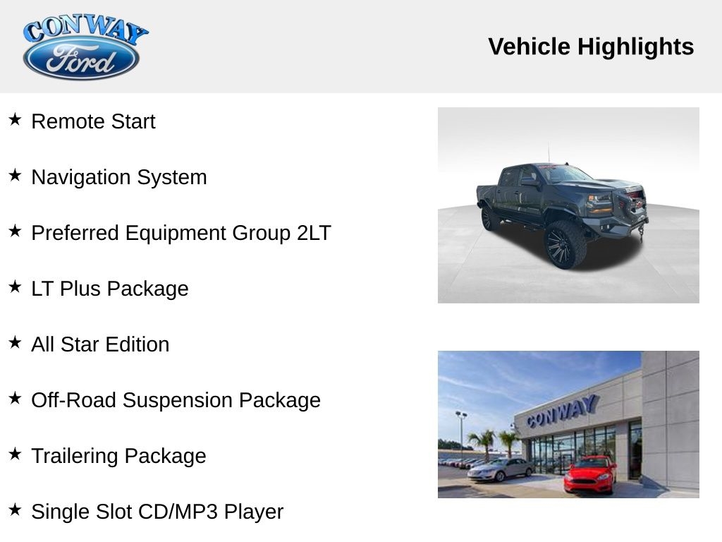 Chevrolet Silverado 1500 LT Crew Cab 4WD 2018