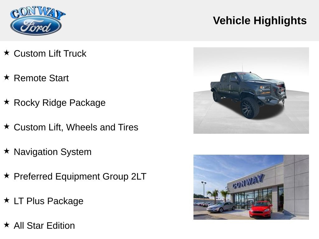 Chevrolet Silverado 1500 LT Crew Cab 4WD 2018