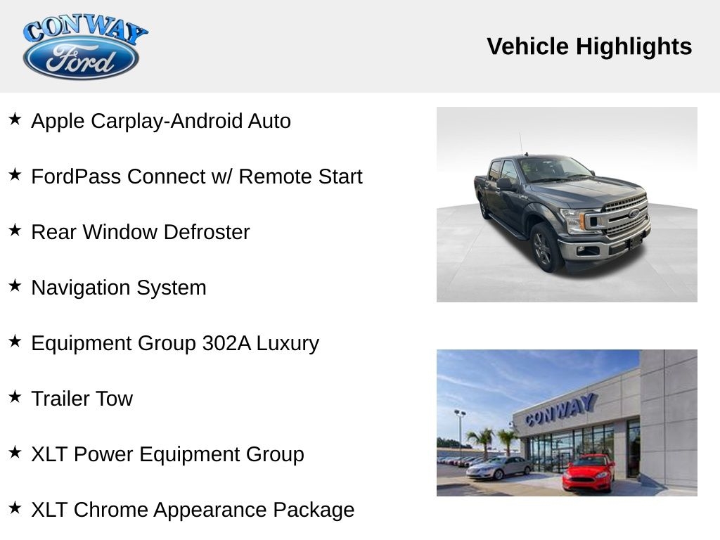 Ford F-150 King-Ranch SuperCrew 5.5-ft. 2WD 2020