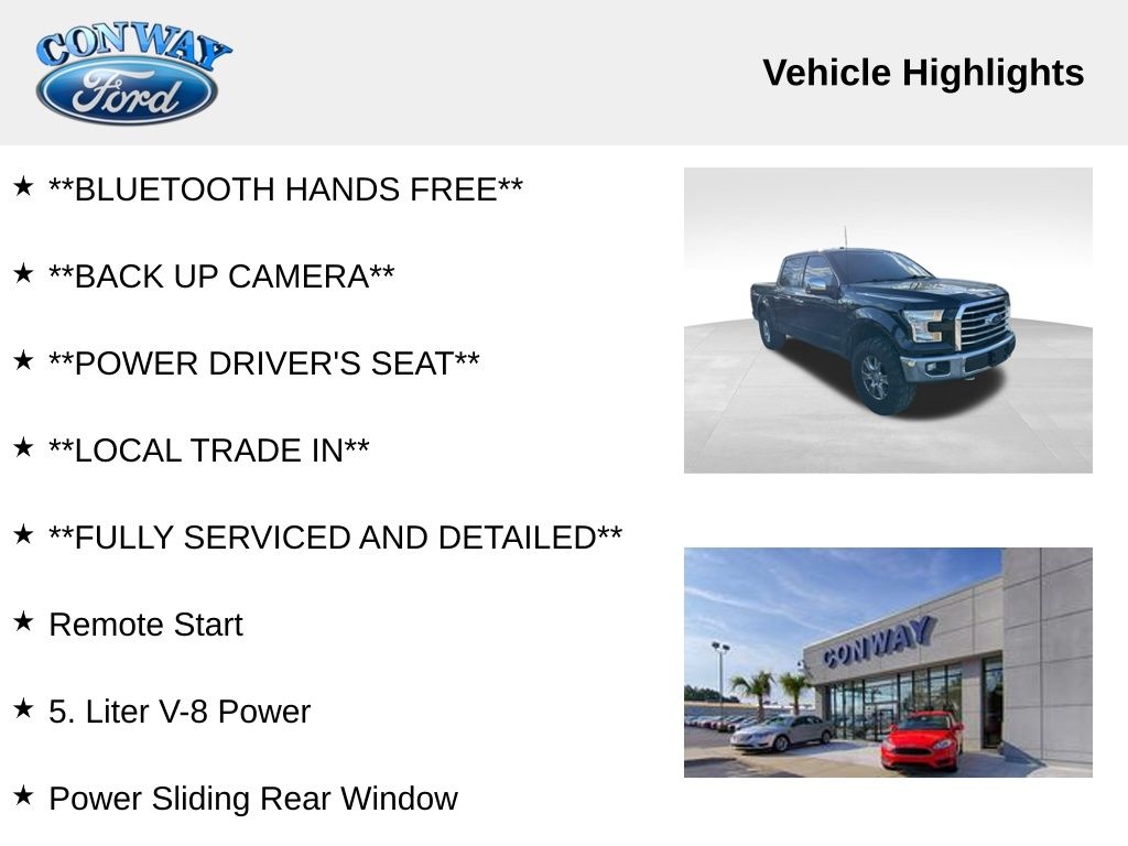 Ford F-150 XL SuperCrew 5.5-ft. Bed 4WD 2015