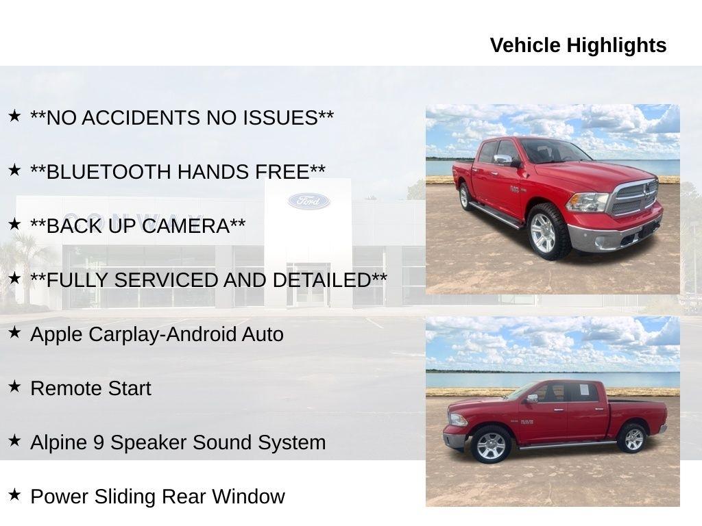 RAM 1500 SLT Crew Cab SWB 2WD 2018