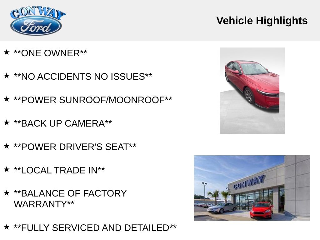 Honda Accord EX 2024