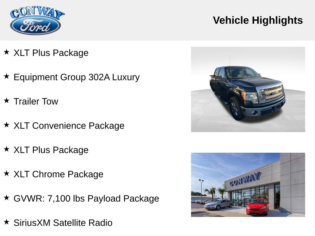 Ford F-150 Lariat SuperCrew 6.5-ft. Bed 2WD 2013