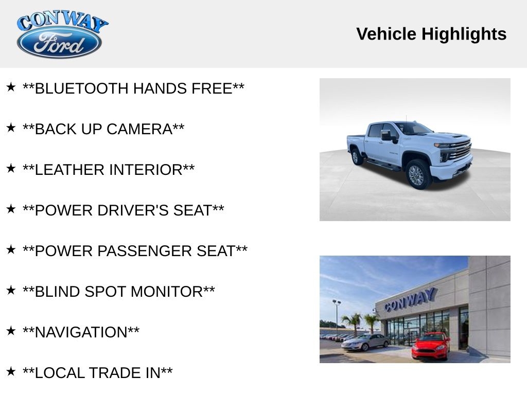 Chevrolet Silverado 2500HD High Country Crew Cab Short Box 4WD 2021