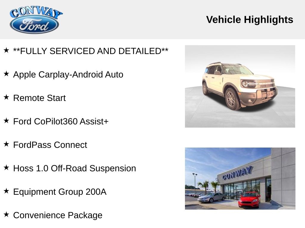 Ford Bronco Sport Big Bend 2025