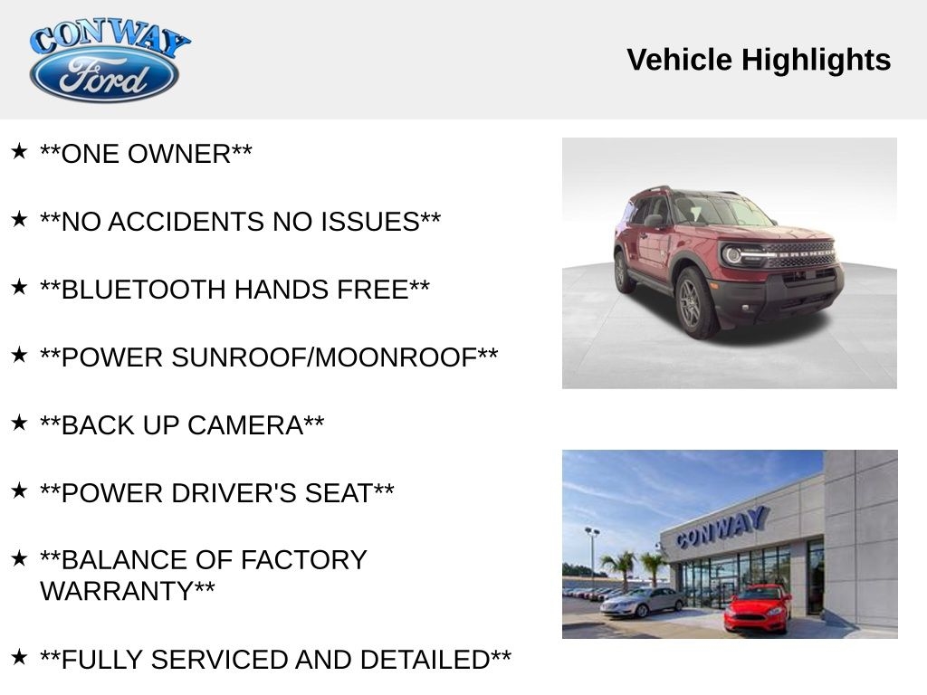 Ford Bronco Sport Big Bend 2025