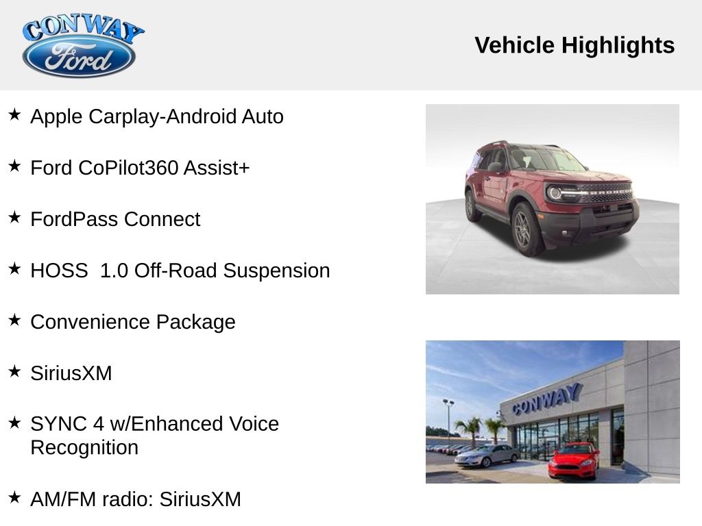 Ford Bronco Sport Big Bend 2025