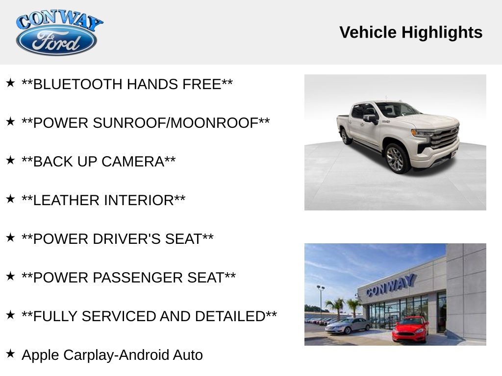 Chevrolet Silverado 1500 High Country Crew Cab 4WD 2022