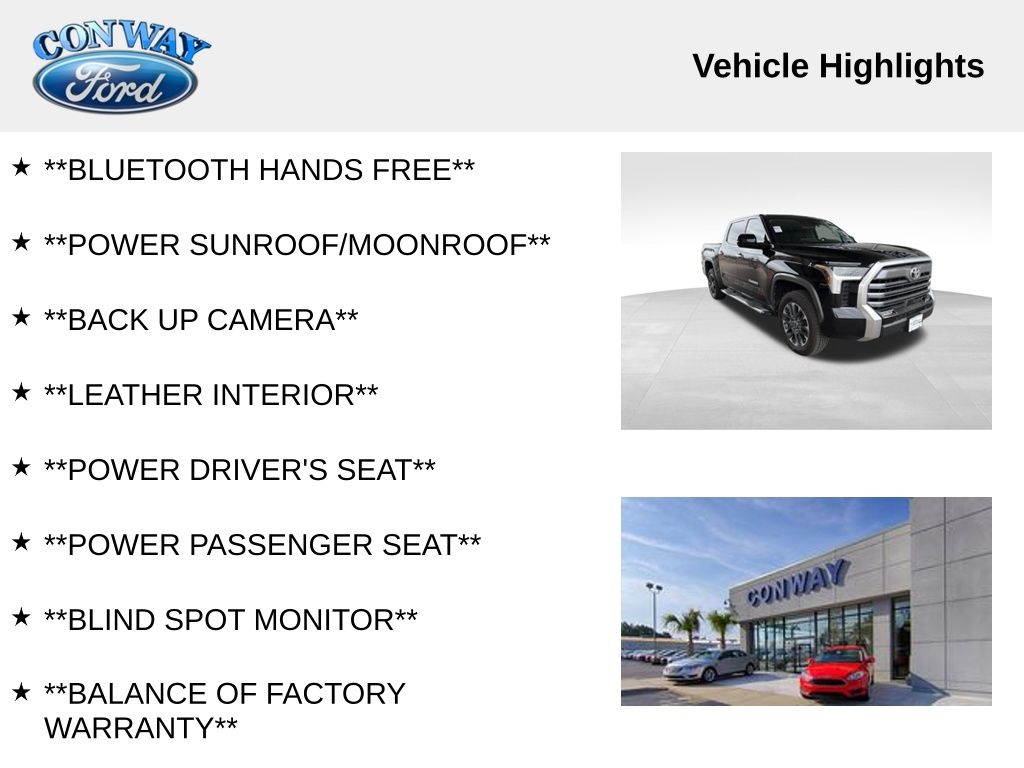 Toyota Tundra Limited CrewMax 4WD 2023