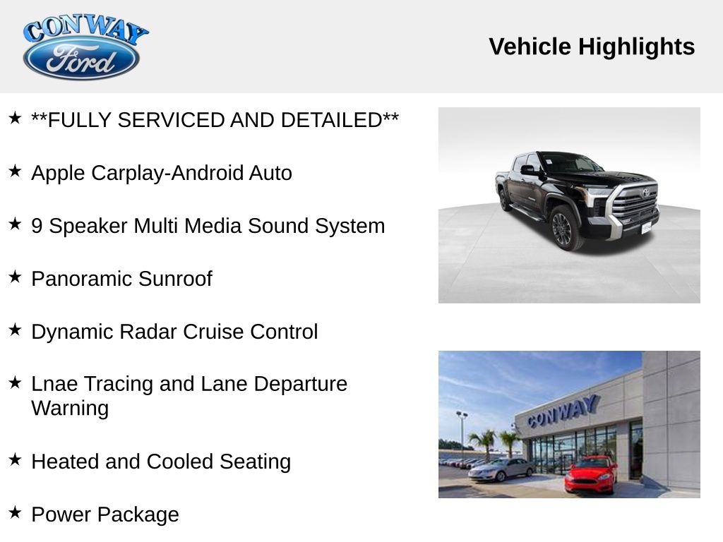 Toyota Tundra Limited CrewMax 4WD 2023