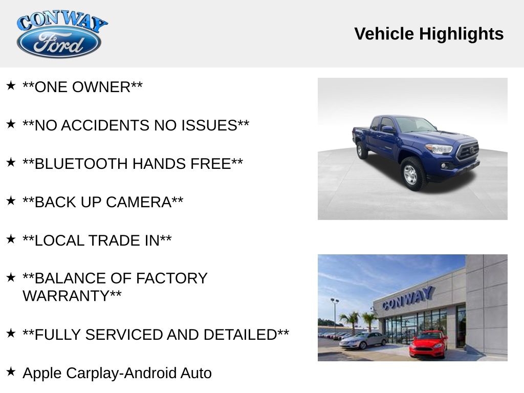 Toyota Tacoma SR5 Access Cab I4 6AT 2WD 2023