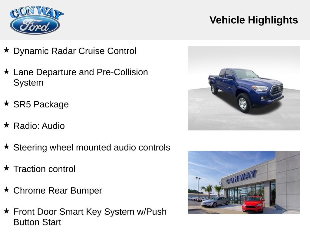Toyota Tacoma SR5 Access Cab I4 6AT 2WD 2023