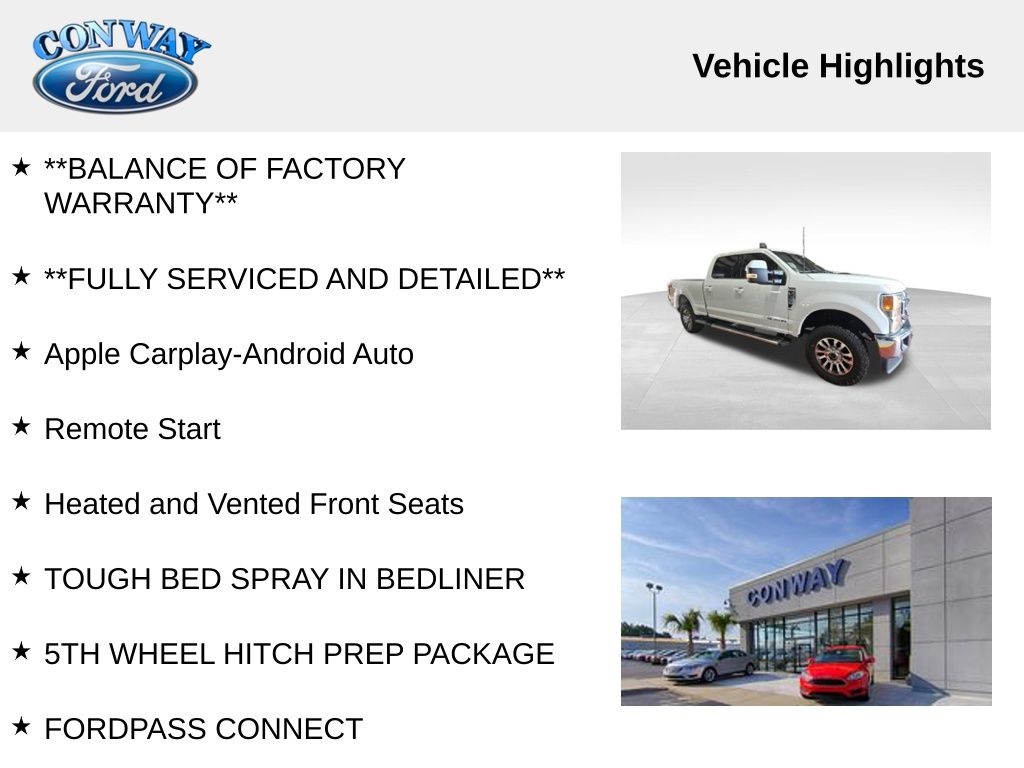 Ford F-350 SD King Ranch Crew Cab Long Bed 4WD 2022