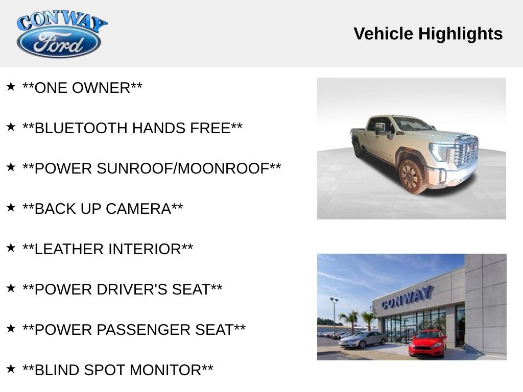 GMC Sierra 3500HD Denali Crew Cab 4WD 2024