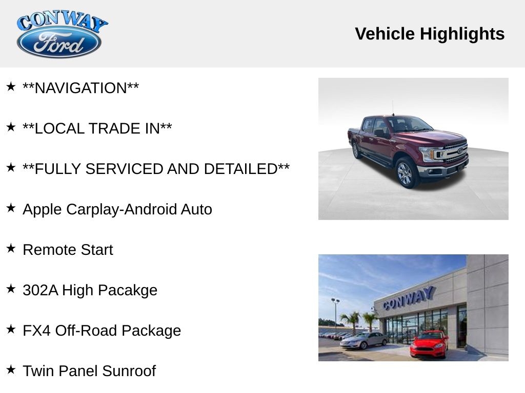 Ford F-150 King-Ranch SuperCrew 5.5-ft. 4WD 2019