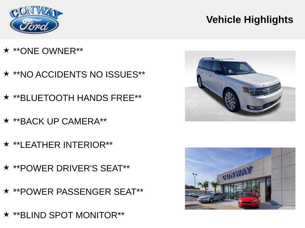 Ford Flex SEL FWD 2019