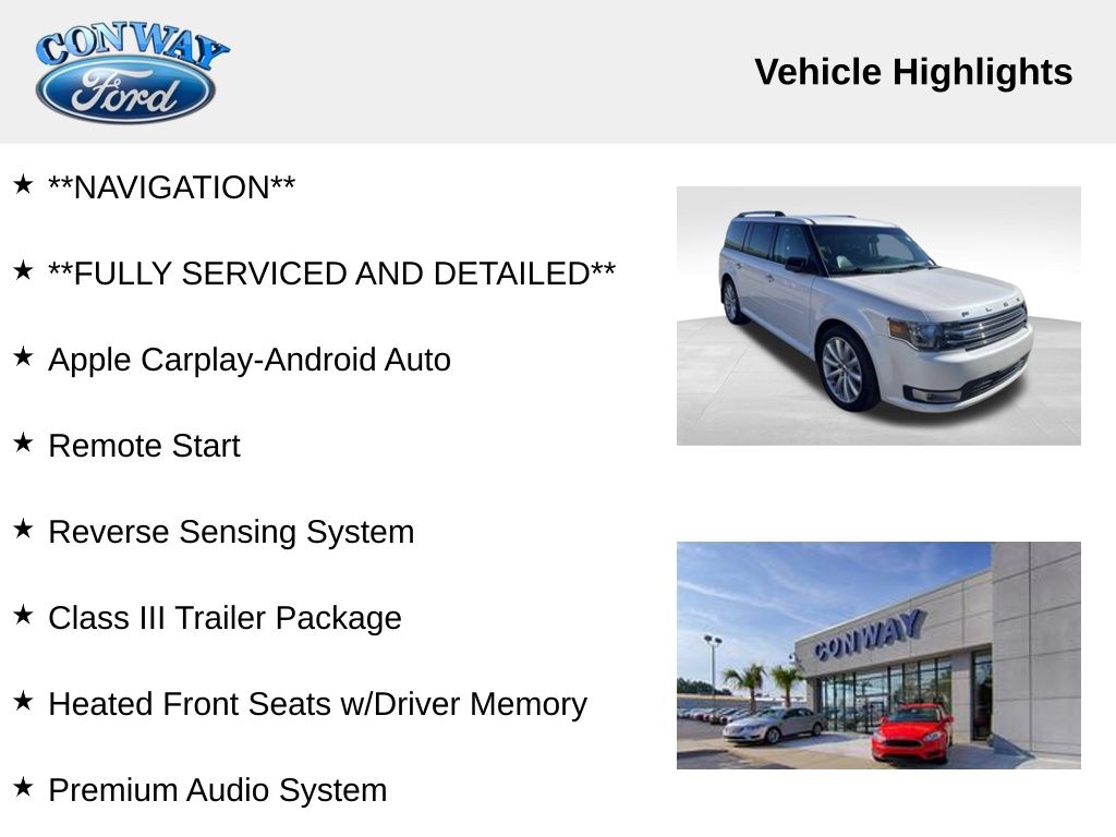 Ford Flex SEL FWD 2019