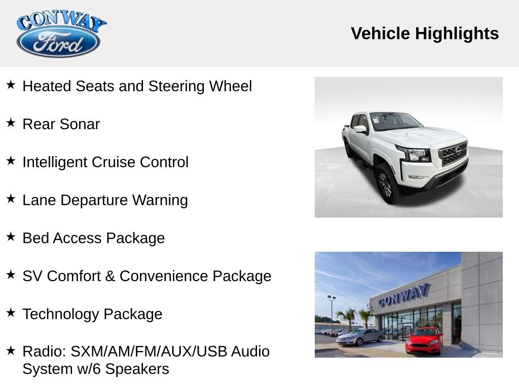 Nissan Frontier S Crew Cab 4WD 2022