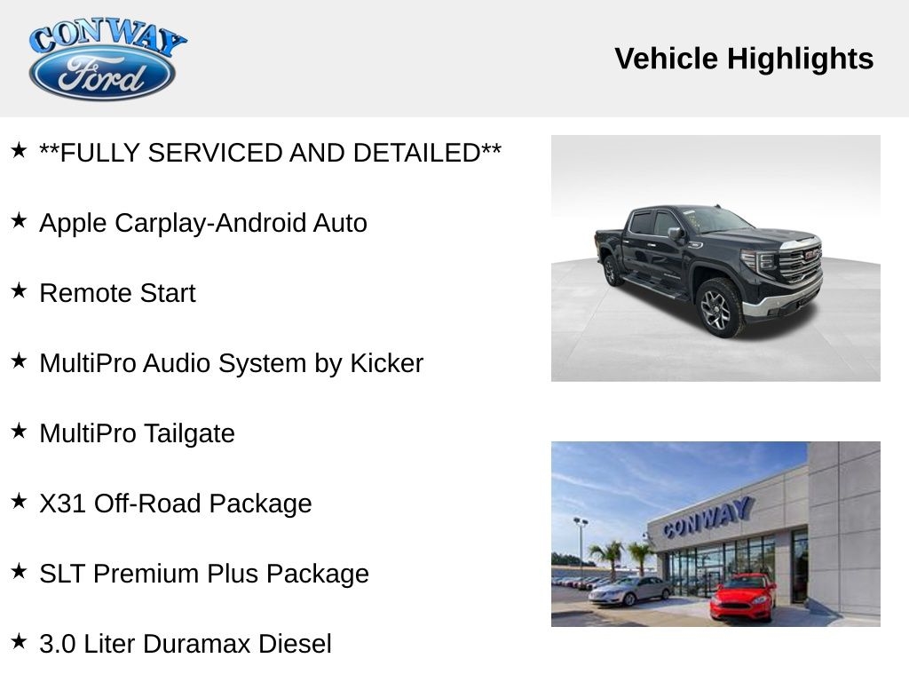 GMC Sierra 1500 SLT Crew Cab 4WD 2022