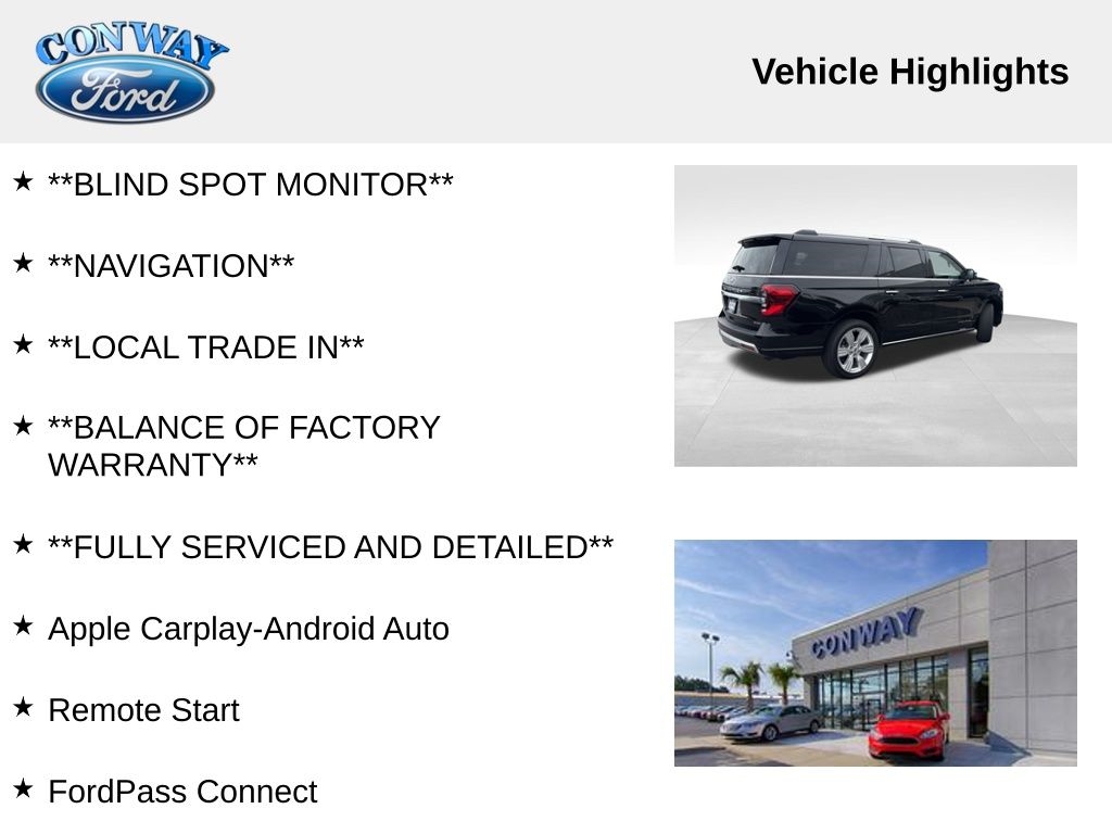 Ford Expedition MAX Platinum 4WD 2024