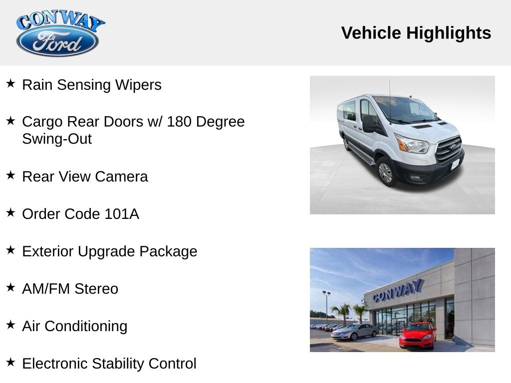 Ford Transit 250 Van Low Roof w/Sliding Pass. 130-in. WB 2020