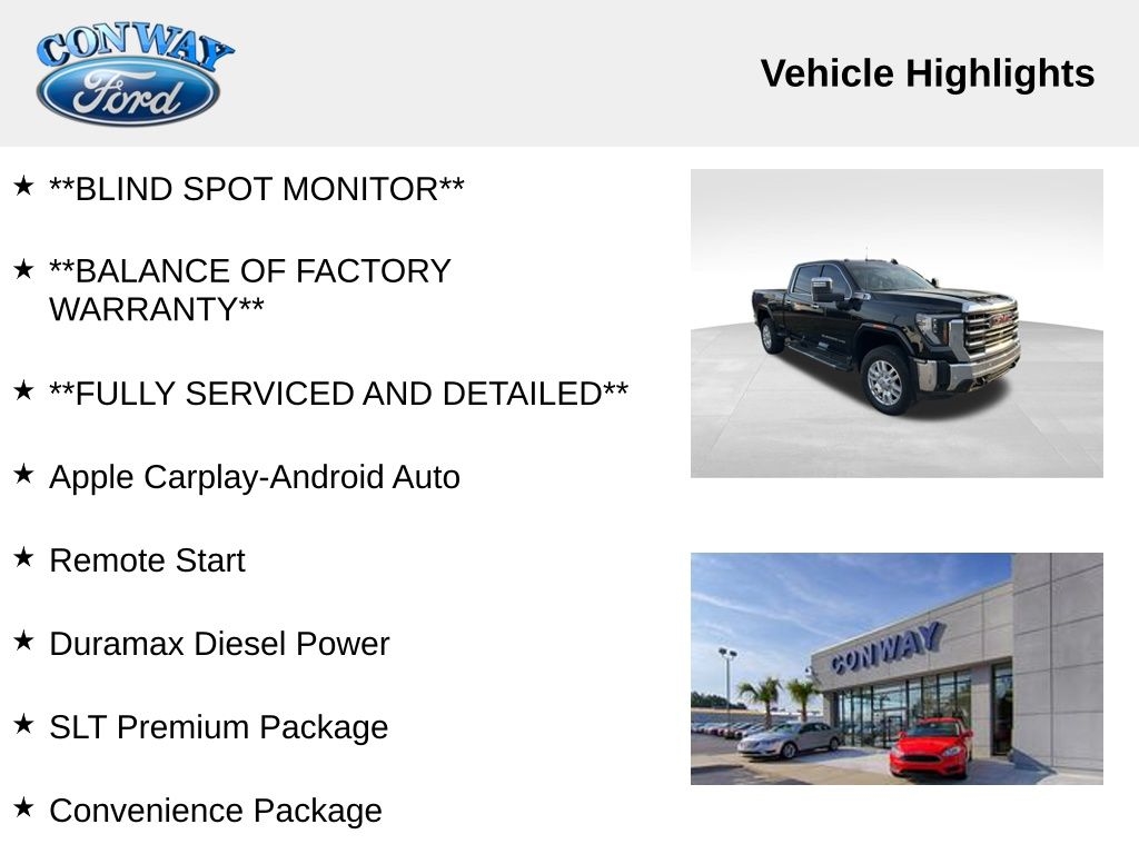 GMC Sierra 2500HD SLT Crew Cab 2WD 2025