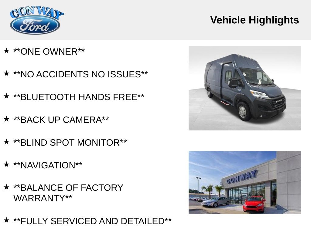 RAM ProMaster EV Delivery Van 3500 Super High Roof 159-in. WB Ext 2024