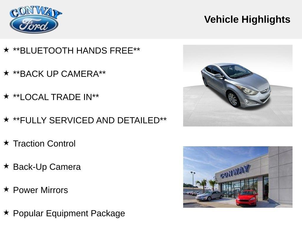 Hyundai Elantra  2016