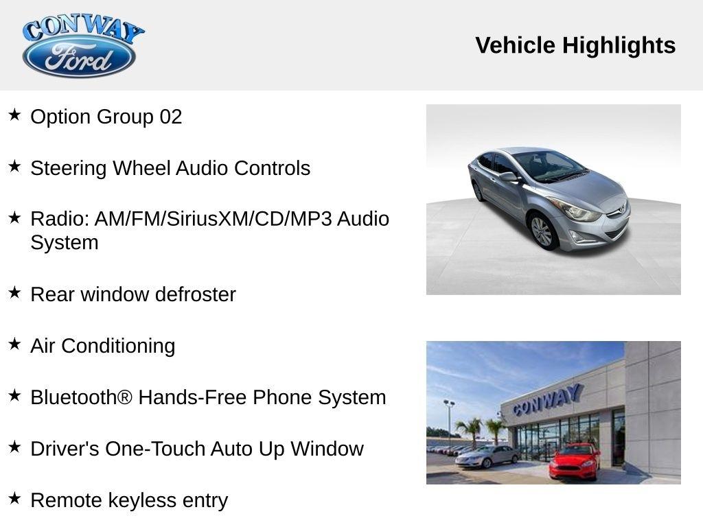 Hyundai Elantra  2016