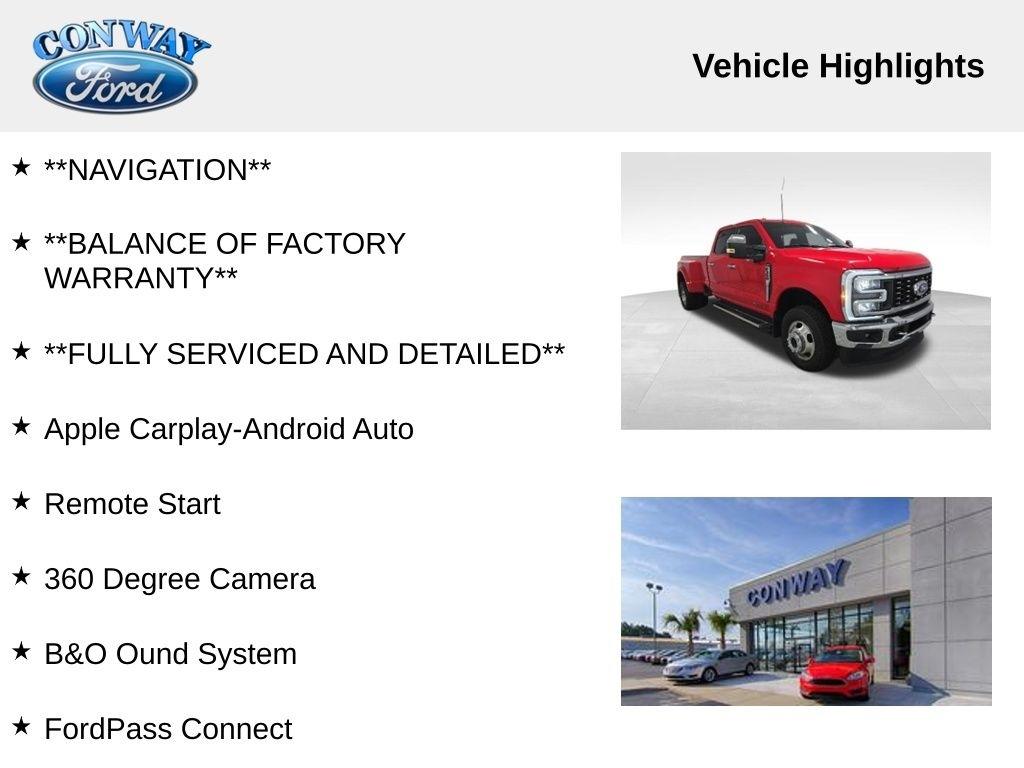 Ford F-350 SD King Ranch Crew Cab Long Bed DRW 4WD 2023