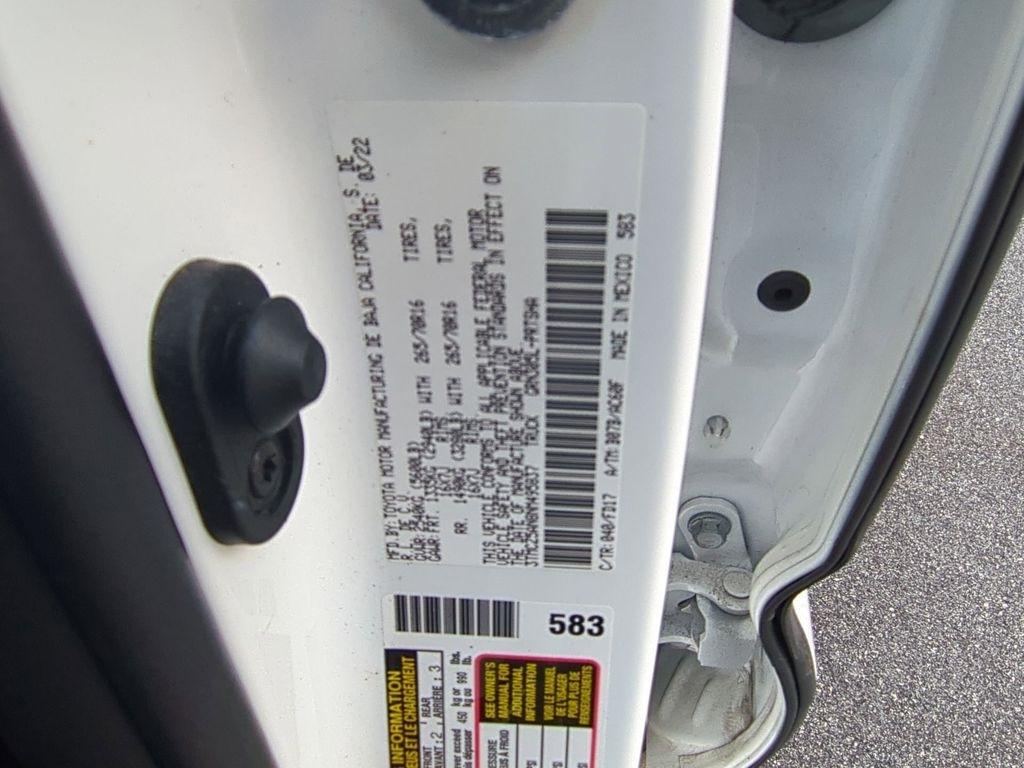 Toyota Tacoma SR5 Double Cab Long Bed V6 6AT 4WD 2022