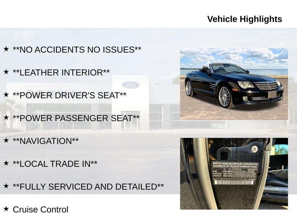 Chrysler Crossfire SRT-6 Roadster 2005