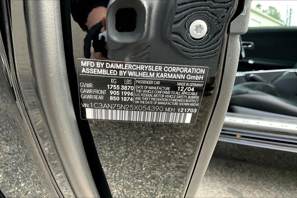 Chrysler Crossfire SRT-6 Roadster 2005