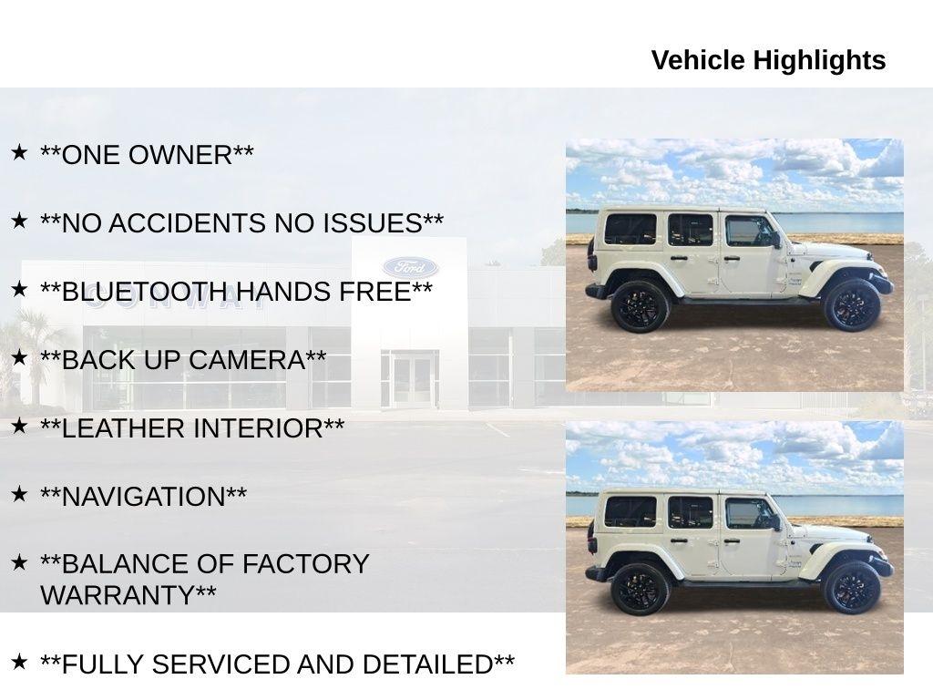 Jeep Wrangler 4xe Unlimited Sahara 2022