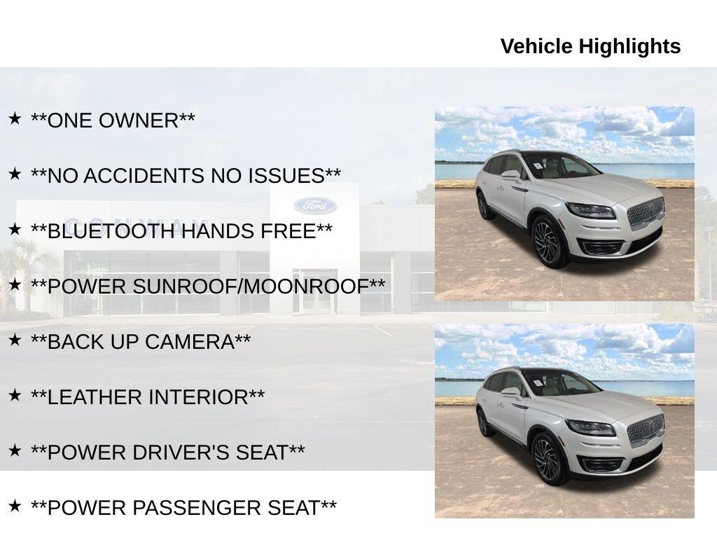 Lincoln Nautilus Reserve 2019