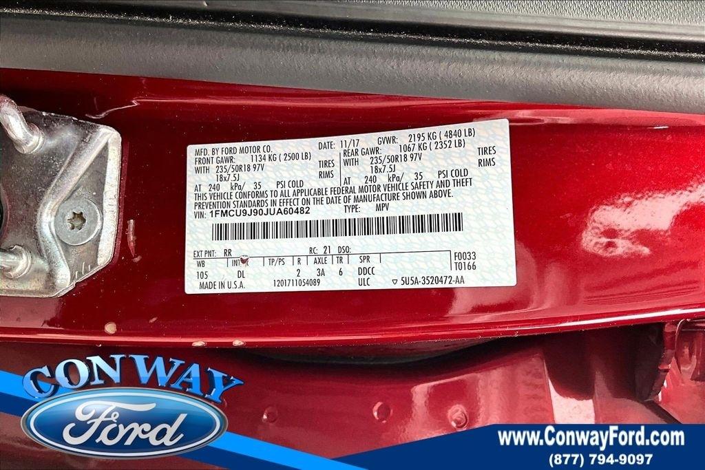 Ford Escape Titanium 4WD 2018