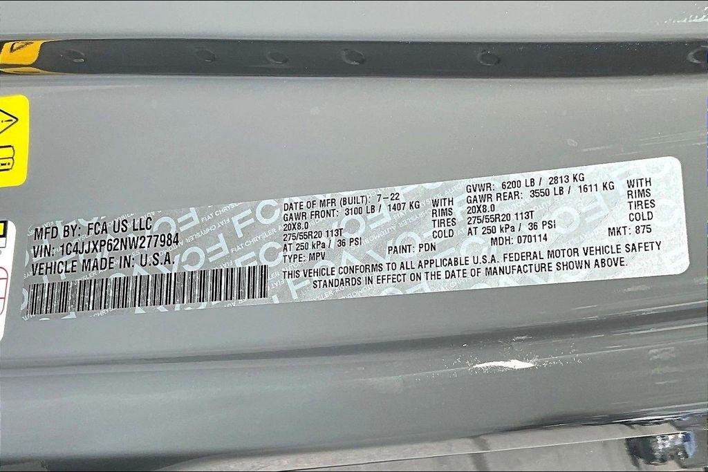 Jeep Wrangler 4xe Unlimited Sahara 2022