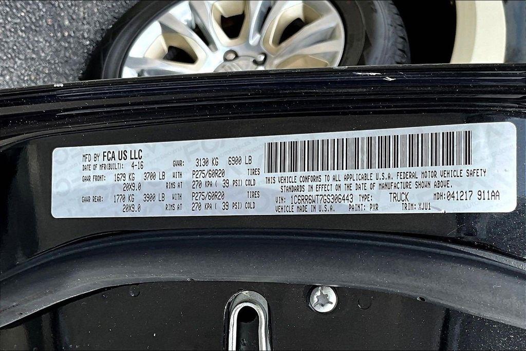 RAM 1500 Longhorn Crew Cab LWB 2WD 2016